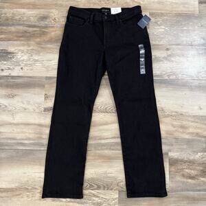 Lucky Brand Sweet Mid Rise Straight Black Jeans Women’s 12/31A NWT